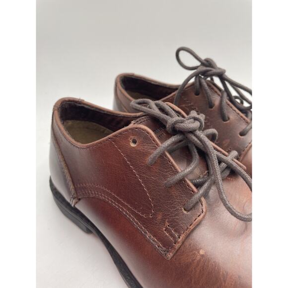 WOLVERINE BEDFORD OXFORDS Men's NEW Work Shoe Brown US Size 8 EW NIB - Picture 3 of 11